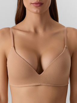 Бюстье женское бежевое