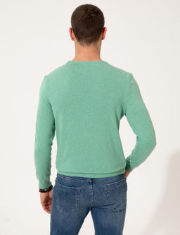 Mint Slim Fit Bisiklet Yaka Triko Kazak - Pierre cardin фото 5