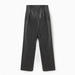 Брюки женские из экокожи MINAKU: Eco leather, цвет графит, размер 44