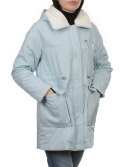 M24-096 BLUE Куртка демисезонная женская (100 гр. холлофайбер)