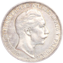 Монета 3 марки 1910 года А Германия (Пруссия)