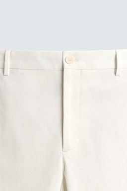 PANTAL?N CHINO REGULAR FIT / Blanco roto - Zara фото 9