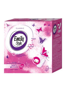 EMILY STYLE прокладки ежедн. MULTIFORM (60шт) ультратонкие