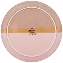 Цена за 2 шт. ТАРЕЛКА ЗАКУСОЧНАЯ BRONCO SUNSET 21 СМ РОЗОВАЯ  фото 2