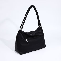 Сумка-тоут на молнии, 3 наружных кармана, цвет чёрный - Simaland фото 2