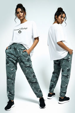 Домашний костюм с брюками 395