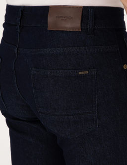 Koyu Lacivert Straight Fit Jean Pantolon