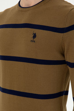 Мужской свитер цвета хаки Неожиданная скидка в корзине - U.s. polo assn фото 13
