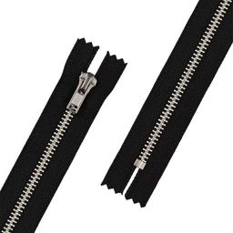 Молния Металл никель ZIP 5N однозамковая 20 см Тип 5 10 шт неразъёмная Gamma