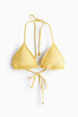 Top de bikini triangular con relleno - H&m фото 6