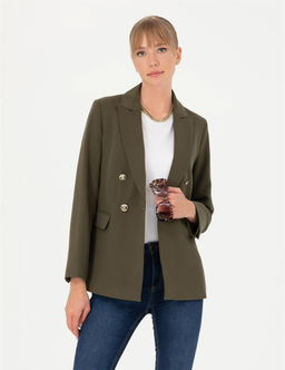 Haki Slim Fit Ceket - Pierre cardin фото 4