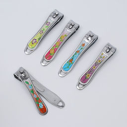 Цена за 3 шт. Кусачки книпсер педикюрные, с пилкой, 8 см, МИКС - Qf фото 3