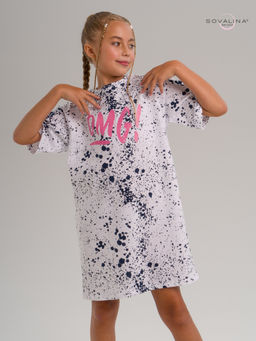 Платье Teen бум синий OMG - Sovalina фото 11