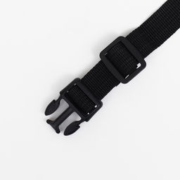 Шлейка мягкая из неопрена, размер S, ОШ 24 см, ОГ 24-34 см, синяя - Пижон фото 6