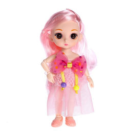 Кукла модная шарнирная Вуд в платье, МИКС - Simaland фото 3