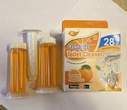 Набор 2шт. Гелевый освежитель для унитаза с дозатором, Апельсин - Buro фото 2