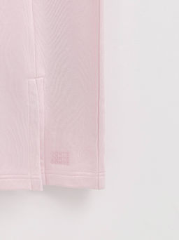 CONTE Брюки из футера с рельефными швами и разрезами LBK 2595 crystal pink - Conte elegant фото 8