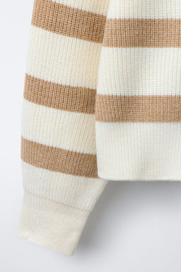 STRIPED KNIT SWEATER - Zara фото 4