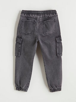 Beli Lastikli Erkek ?ocuk Jogger Jean Pantolon