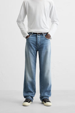 REWORKED RELAXED FIT JEANS - Zara фото 2