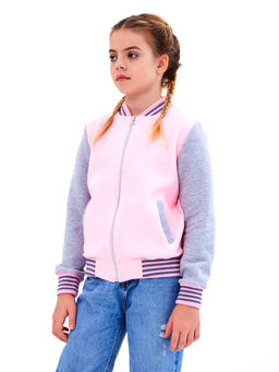 Бомбер "Изабель",розовый