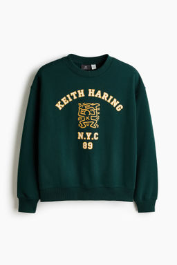 Sudadera con estampado Oversized Fit