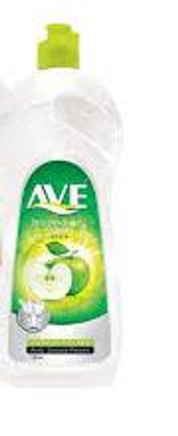 "AVE" Средство для мытья посуды (750г) Яблоко и цветы.12