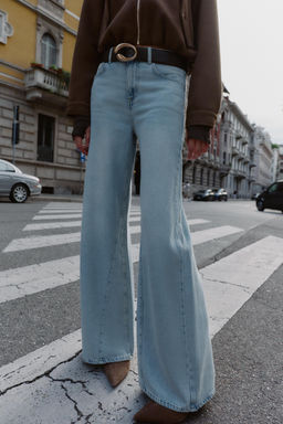 Z1975 WIDE-LEG HIGH-WAIST JEANS - Zara фото 2