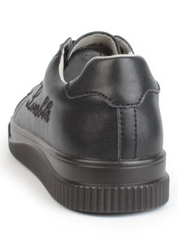 05-PDD165-3 BLACK Кроссовки женские (натуральная кожа) - Фабричный китай фото 6