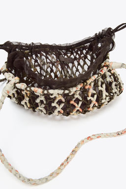 BRAIDED KNIT MINI BAG - Zara фото 5