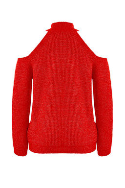 Tas Simli Pencere/Cut Out Detayl? Triko Kazak TWOAW20XS0006 - Trendyolmilla фото 16