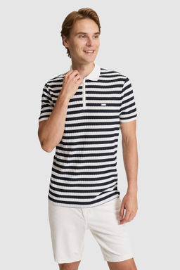 Erkek Lacivert Regular Fit Polo Yaka Ti__rt - U.s. polo assn фото 3