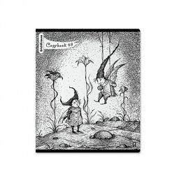 Цена за 5 шт. Тетрадь общая ученическая ErichKrause Монохромная история, 48 листов, клетка, твин-лак_MIX-PACK фото 7