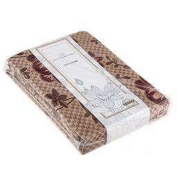 Покрывало-накидка на кресло/диван/изножье кровати Розы-08 80х200см, 2-х сторонее, гобелен 300г/м2 (набивной смесовый), упаковка классическая ПП 27х35х5см, Домашняя мода (Россия)