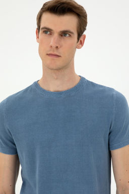 Мужской свитер цвета индиго Неожиданная скидка в корзине - U.s. polo assn фото 2