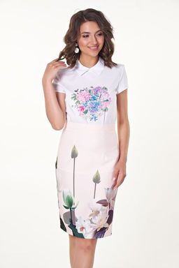 VALENTINA Юбка Элеонора (кувшинки) №1  фото 2