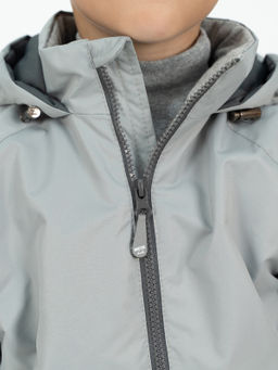 Комбинезон демисезонный серый