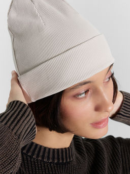 Шапка бини кремовая - Mark formelle фото 4