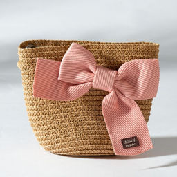 Комплект для девочки MINAKU: шляпа (размер 52), сумочка, коричневый