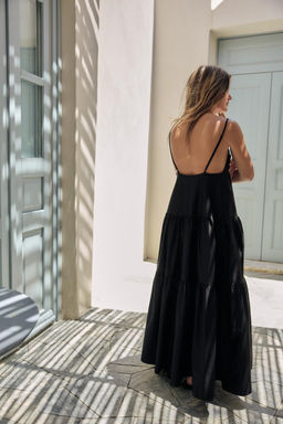 PANELLED MIDI DRESS - Zara фото 13