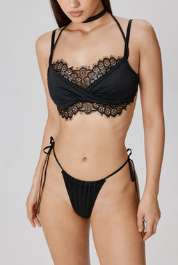 Infinity / Трусы стринг жен Burana черный - Infinity Lingerie фото 2