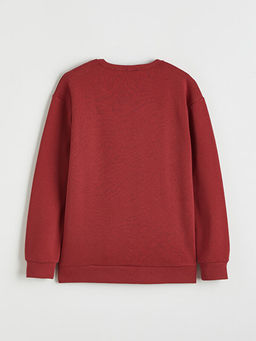 Galatasaray Bask?l? Erkek ?ocuk Kal?n Sweatshirt