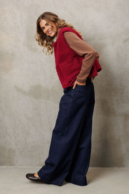 Костюм Gizart 5408/1 бордовый, синий  фото 6