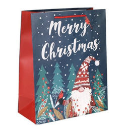 Цена за 12 шт. Пакет подарочный 18x23x10см / 5382M /уп 12/720/Новый год - Галеонтрейд фото 3