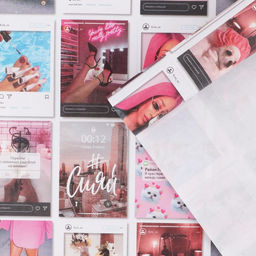 Цена за 10 шт. Бумага упаковочная крафтовая «Инста», 50 х 70 см