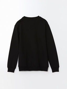 Bisiklet Yaka Erkek ?ocuk Sweatshirt