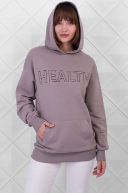 Арт. 15103 Худи женское оверсайз 44-52 (5 шт) Цвет:бежевый - Калинка фото 5