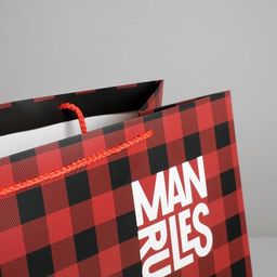 Пакет ламинированный Man rules, XL 49 40 19 см - Дарите счастье фото 9