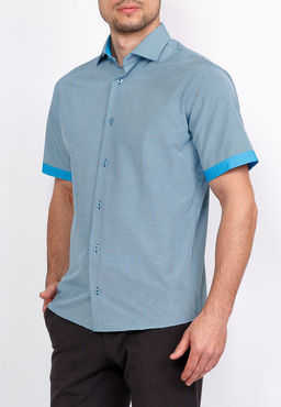 Сорочка мужская короткий рукав GREG 234/109/37/KZS/1  фото 6