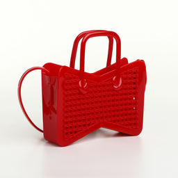 Сумка детская для девочки без застёжки, красная